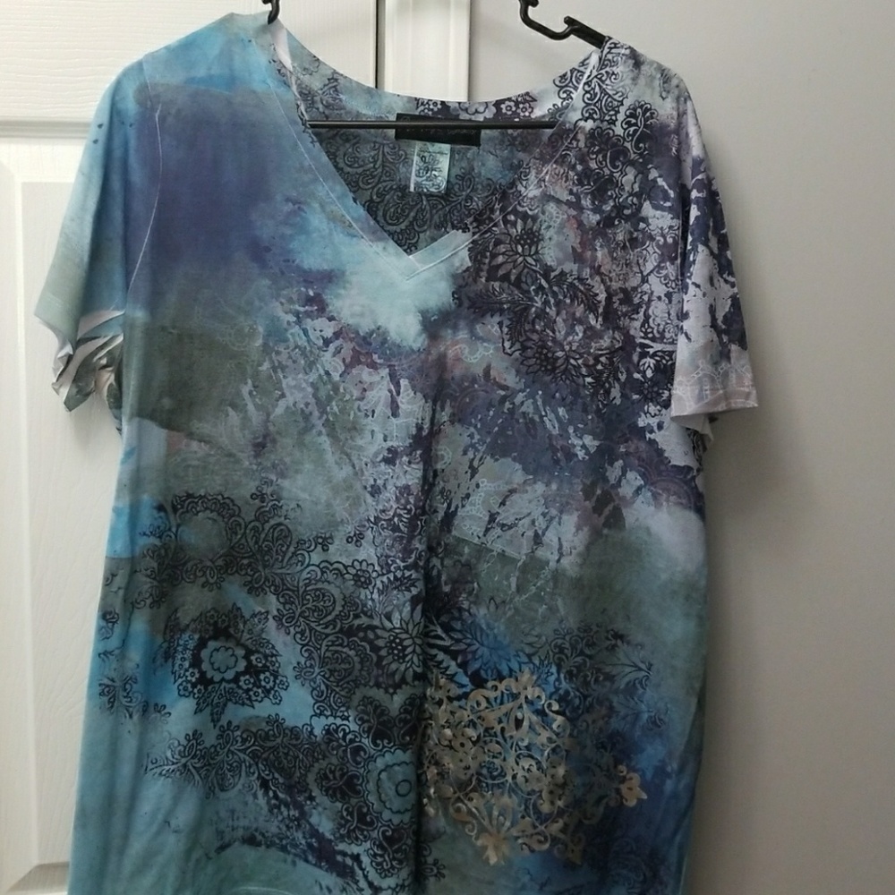 Blue t shirt