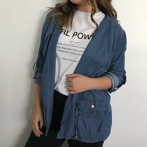 Denim Utility Jacket