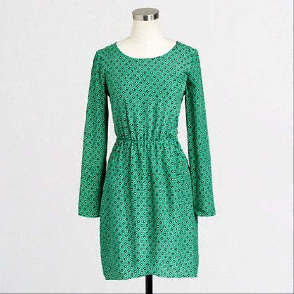 NWT J Crew Factory Tulip Hem Dress, Size 4