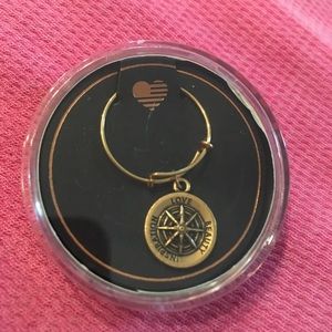 Star of Venus Alex & Ani ring gold