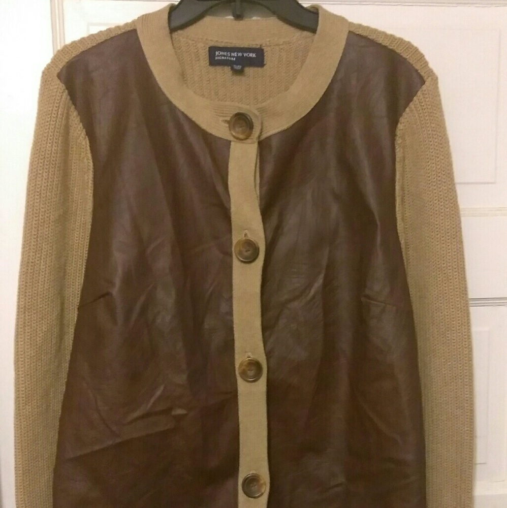 Jones New York sweater cardigan