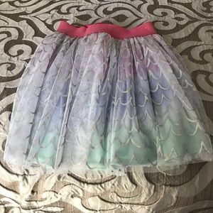 Girls Size 8. Mermaid Skirt w/ attached shorts