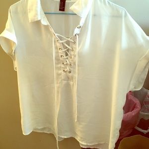 White, formal, style shirt