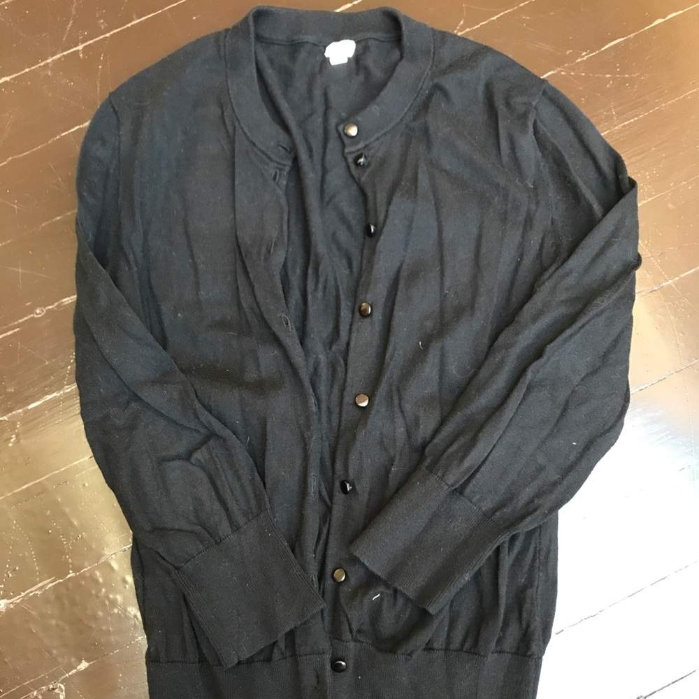 Jcrew factory 3/4 length sleeve cardigan