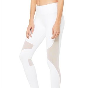Alo Yoga White Coast Legging