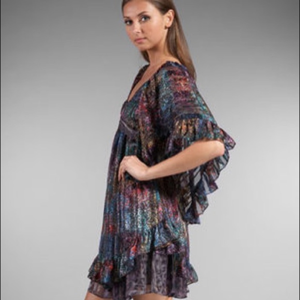 NWT Rebecca Taylor Butterfly Dress 6