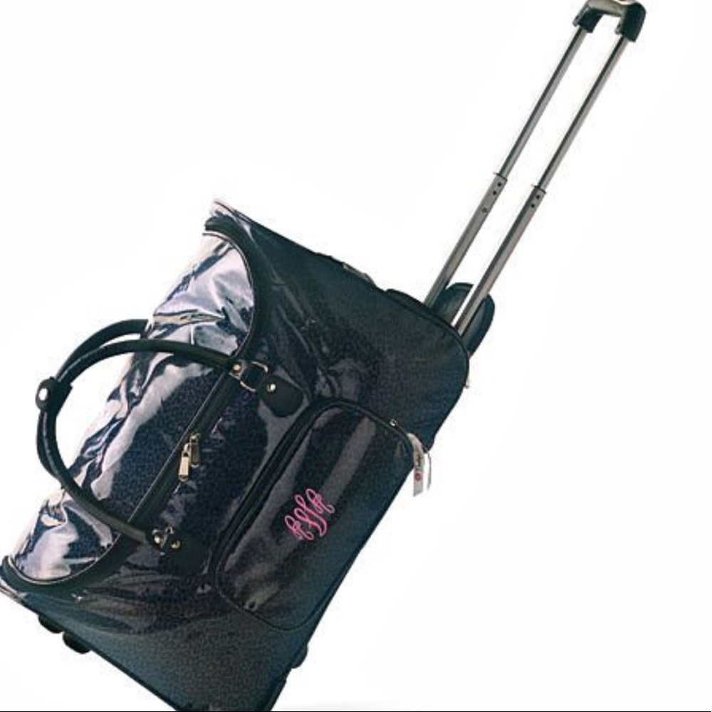 Penelope Ann Cheetah Print Luggage Duffle Bag