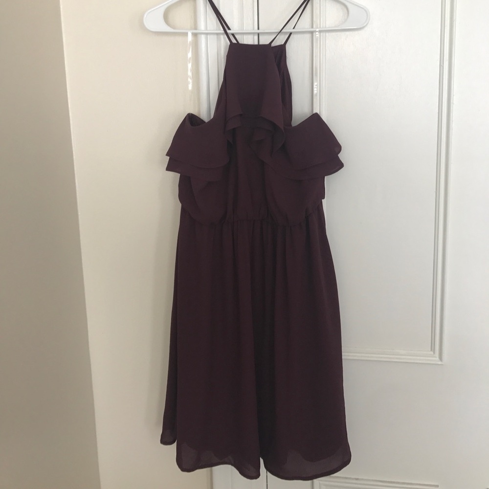 Flowy Dress with Ruffle Detail