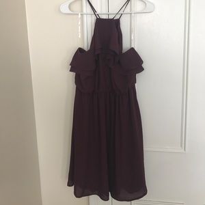 Flowy Dress with Ruffle Detail