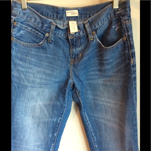 👖Gap👖 Slim Boyfriend Jeans!! 4/27 R - Picture 2 of 3