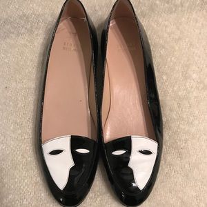 Rare Stuart Weitzman "Mask" flats.