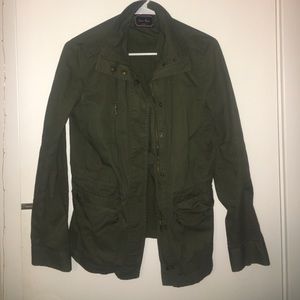Army green jacket