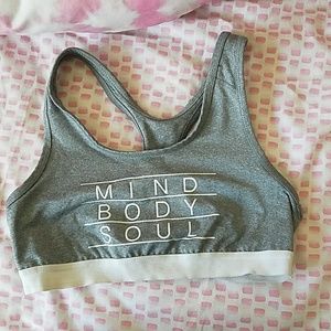 FREE Grey Sports Bra