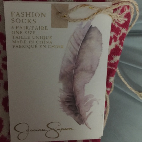 🌸🌸🌸Jessica Simpson Socks 🌸🌸🌸 - Picture 2 of 4