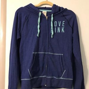 VS PINK Full Zip Hoodie!