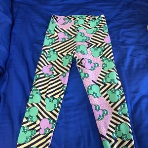 EUC Lularoe Disney OS leggings