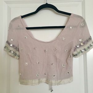 Free People Crop Top size M