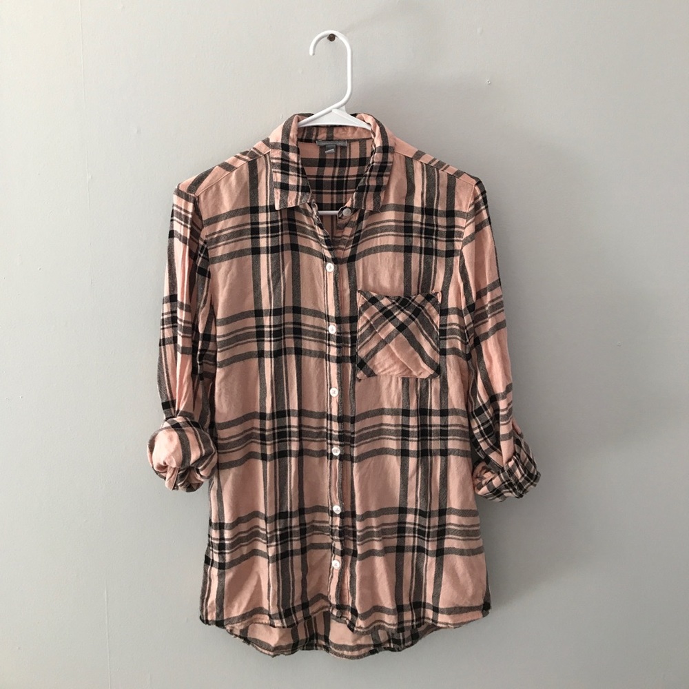 Plaid Button Down