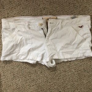 White Hollister Shorts