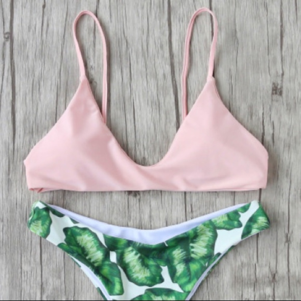 SOLD * Pink Bikini Top - Picture 4 of 4