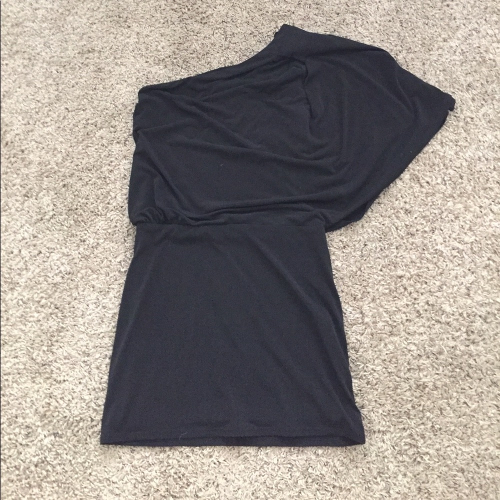 Mini black party dress