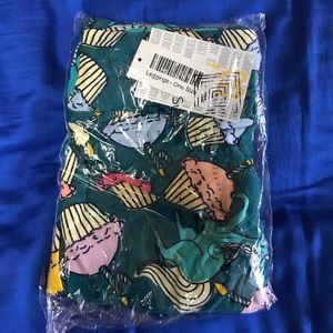NIP Lularoe OS Birthday Unicorn Leggings