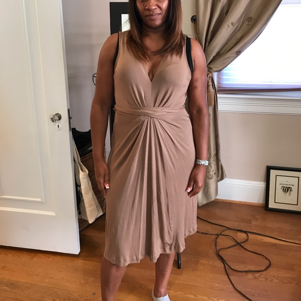 Banana Republic wrap dress. V neckline