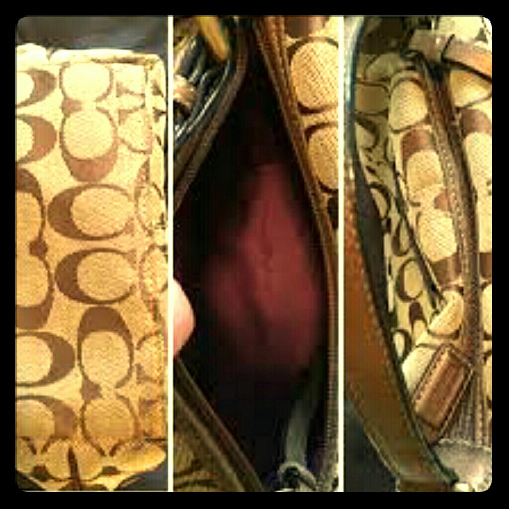 Coach authentic large handbag