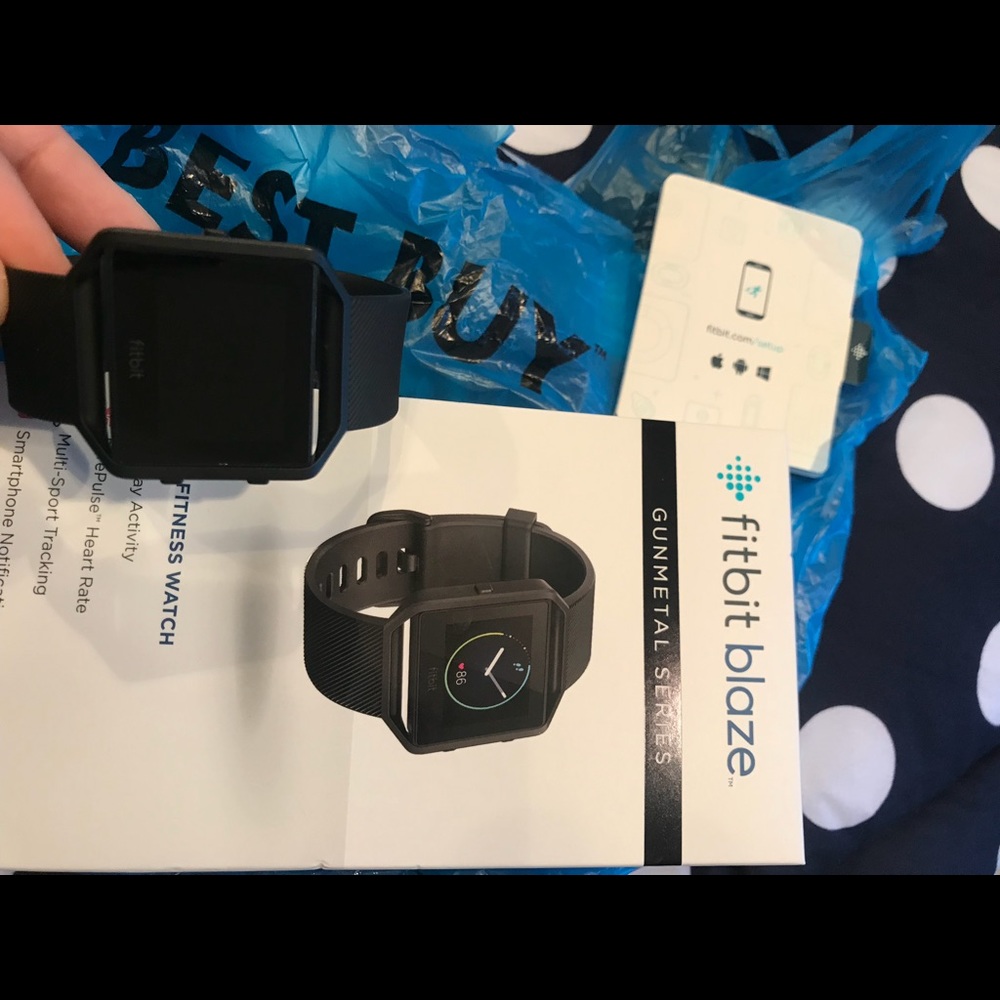 Gunmetal series Fitbit Blaze