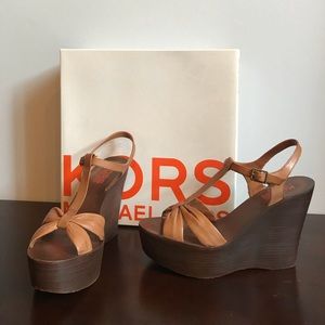 Michael Kors 70’s inspired wedges