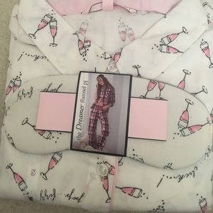 Brand New! Victoria's Secret champagne pajamas