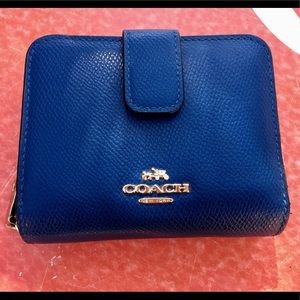 Authentic Coach Wallet with zipper