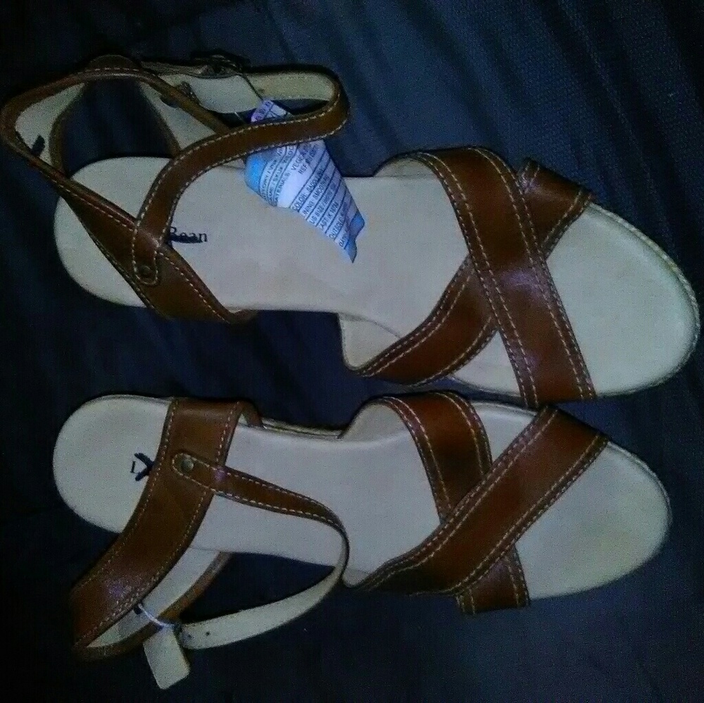 L.L. Bean Wedges Sz.10 Never worn