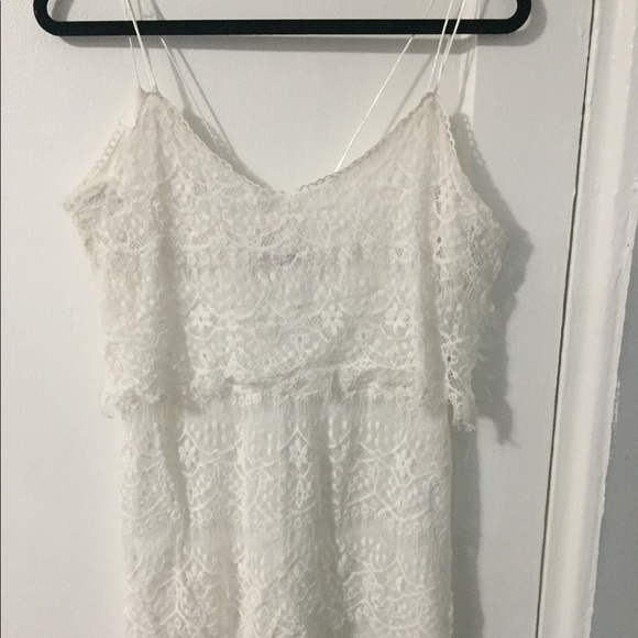 White lace romper - Picture 5 of 6