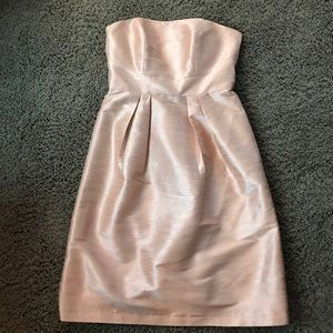 Alfred Sung Pearl Pink Bridesmaid Dress D614