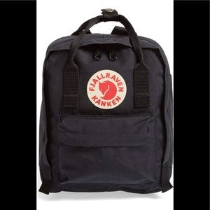 Fjallraven Kanken Black Minj.