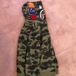 Bape Hoodie (shark detail)