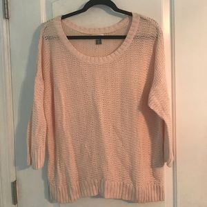 3/4 sleeve sweater