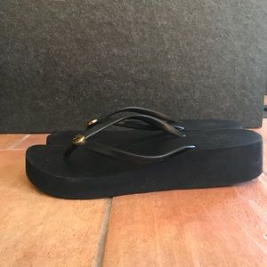 Tory Burch wedges flip flop