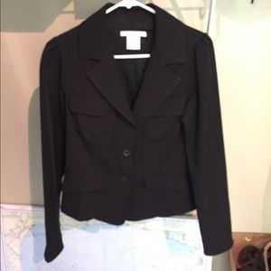 Charlotte Russe Business Jacket Black