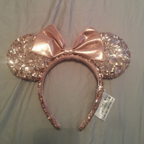 Disney Accessories - Rose gold Disney ears