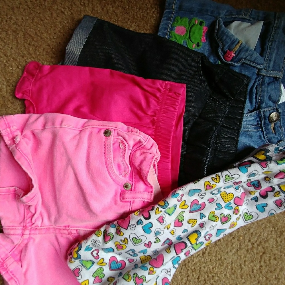 5 pieces of shorts
