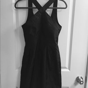 🎉J. Crew 💯Silk Black Cocktail Dress size 4