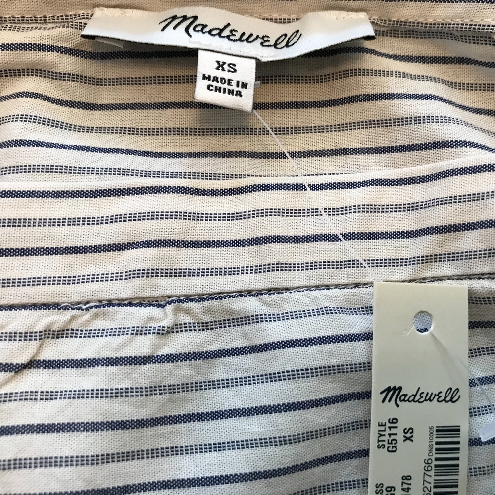MADEWELL OFF THE SHOULDER TOP *NEW* - Picture 4 of 4