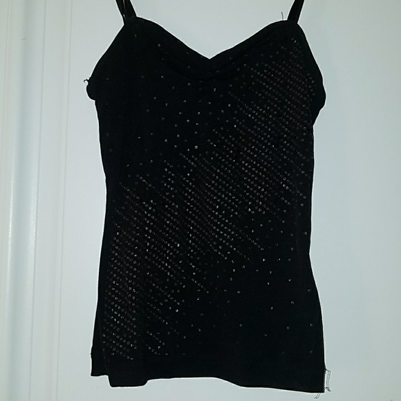 Bundle: Black sequin cardigan & tank top - Picture 6 of 7