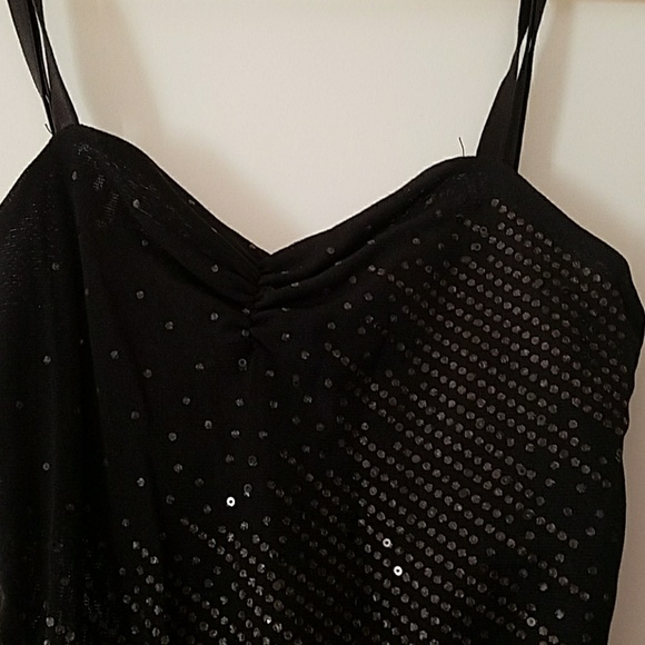 Bundle: Black sequin cardigan & tank top - Picture 7 of 7