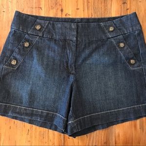 WHBM Lightweight Denim Sailor Short⚓️NWOT