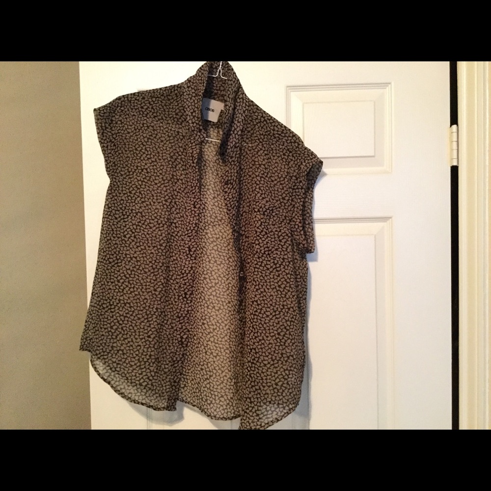 ASOS Sheer blouse