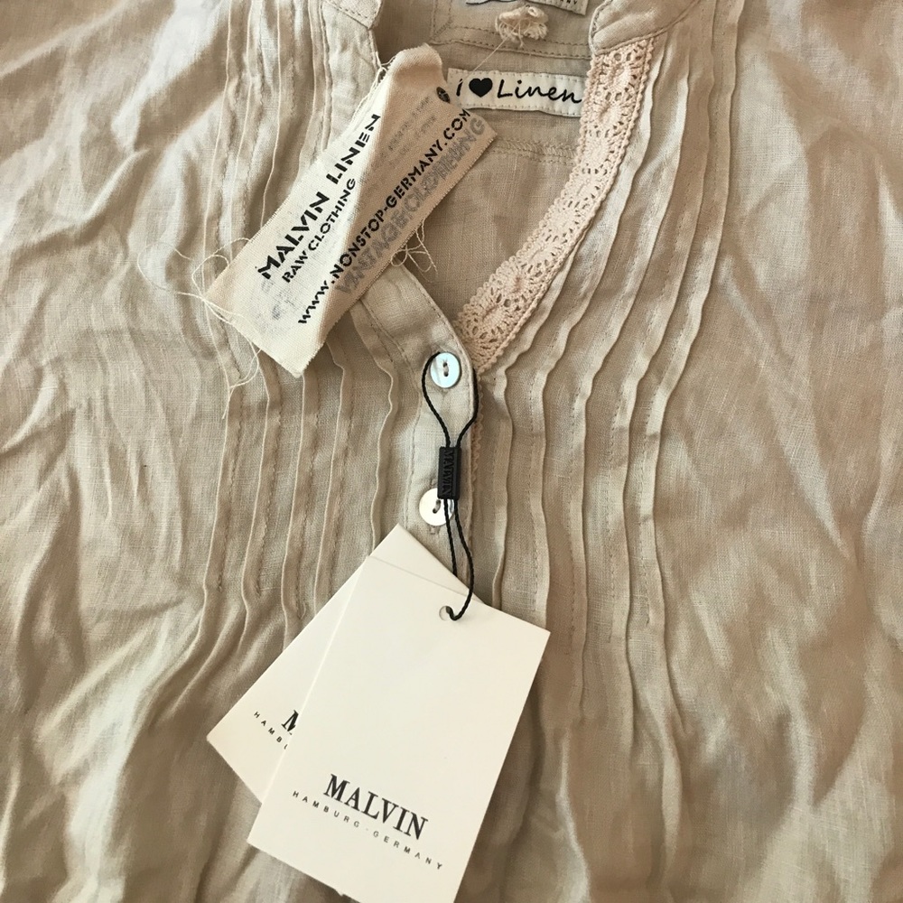 Malvin linen shirt. BNWT