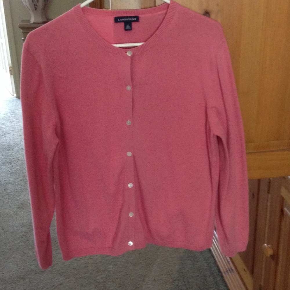 Lands End cotton sweater